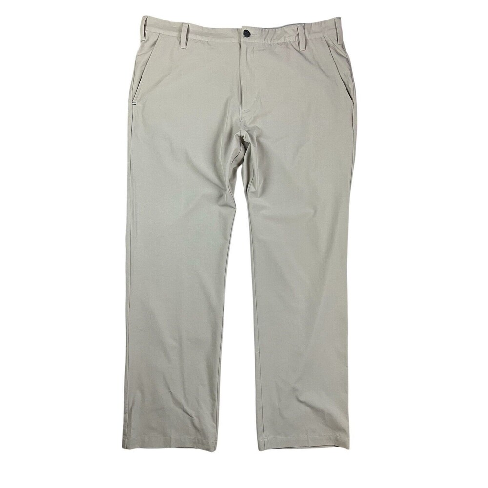 Adidas Gray Activewear Athletic Performance Stretch Golf Pants Men's Size 40